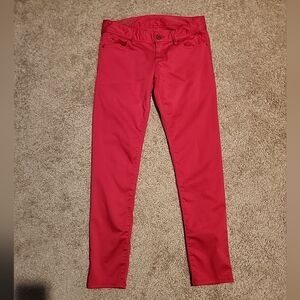 Lilly Pulitzer Red Skinny Pants